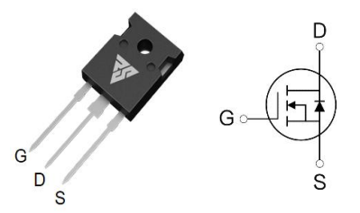 SiC транзистор RSM170045W Reasunos
