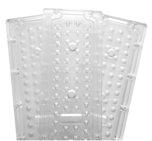 252070 PLR843010KR-PC, Светодиодная оптика линза IP-84 дорожная КСС консольная ориентация