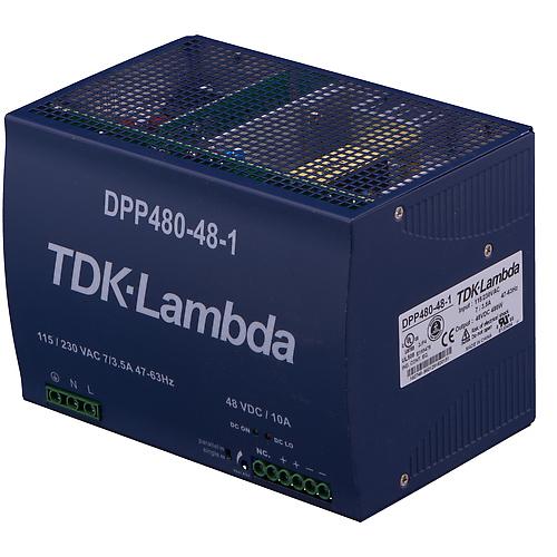 DPP480-48-1 AC/DC Блок питания на DIN-рейку, 48В/480 Вт, TDK-Lambda
