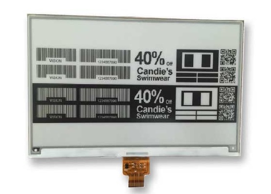 ePaper экран DEPG0750RHU590F1 BOE