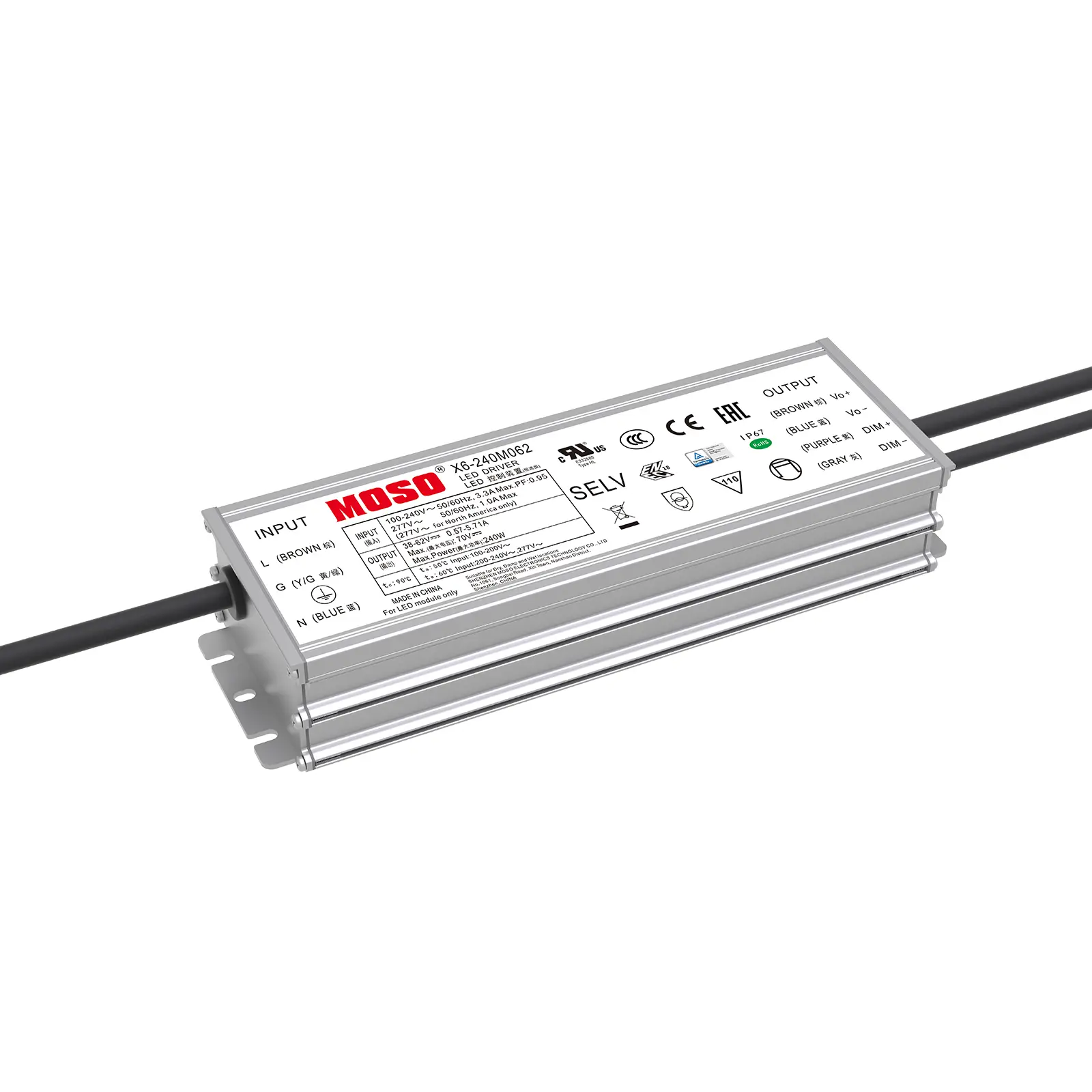 Блок питания X6-240M229 MOSO