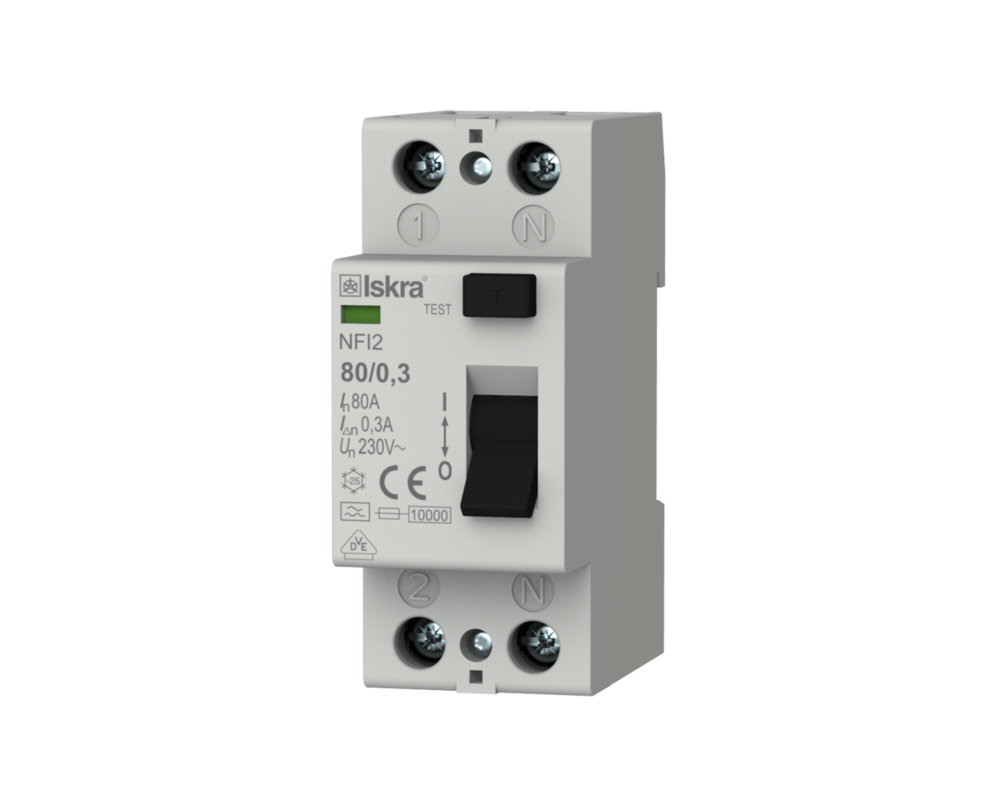 Устройство защитного отключения NFI2-80/0.3 Iskra