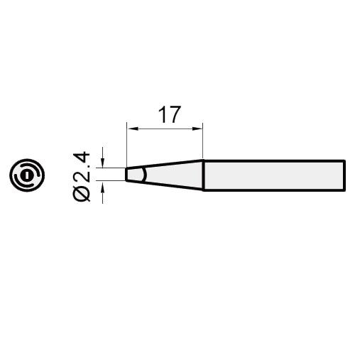 Жало паяльное 5SI-216N-1.6D Pro'skit