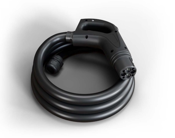 Зарядный кабель для электромобиля CHAdeMO 2.0- DС-125А-5.0-ЕS1 Ervolt Зарядный кабель для электромобиля CHAdeMO 2.0- DС-125А-5.0-ЕS1 Ervolt