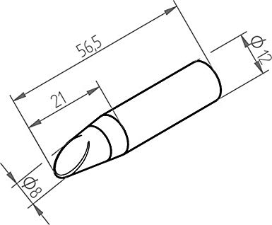 Жало паяльное 852GD