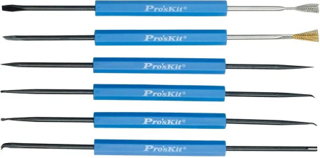 Набор инструментов для пайки DP-3616, 6шт, Pro'skit