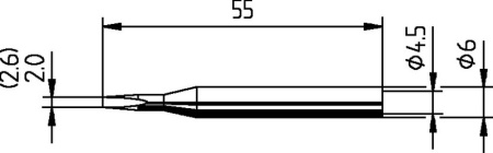 Жало паяльное 162KD для Multitip C15