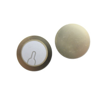 Пьезокерамический датчик R-50mm-20mm-6mm YUHAI