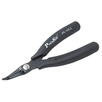 Длинногубцы изогнутые 1PK-105-E антистатические (140мм ), Pro'skit
