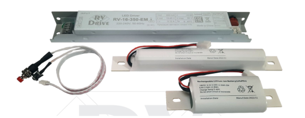 Блок аварийного питания RV-16-350-EM-3.0 на 3 часа RV-Drive