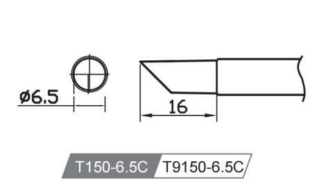Картридж-наконечник T150-6.5C для GT-Y150 ATTEN