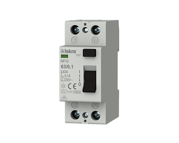 Устройство защитного отключения NFI2-63/0.1 Iskra