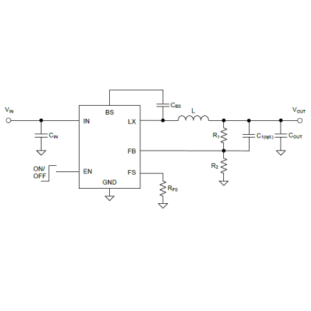 Понижающий DC/DC преобразователь SY8303AAIC