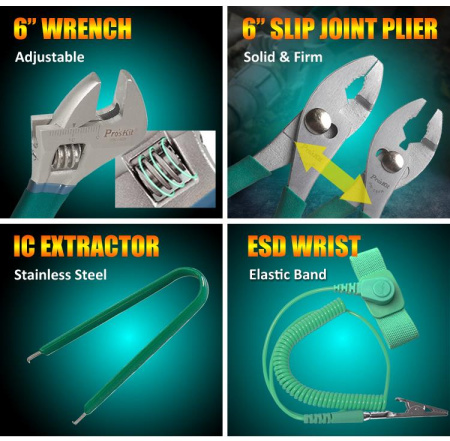 Набор инструментов PK-1990B Pro'skit