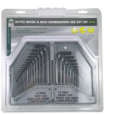 Набор шестигранных ключей 8PK-027 Pro'skit