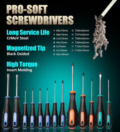 Набор инструментов PK-1938M5 Pro'skit