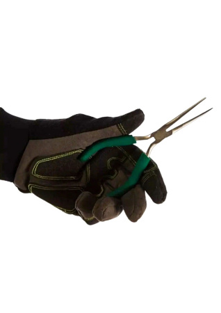 Длинногубцы Pro'skit 1PK-046S без насечек с возвратной пружиной, 150 мм 
