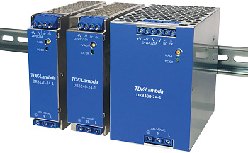 DRB240-24-1 AC/DC Блок питания на DIN-рейку, 24В/240 Вт, TDK-Lambda