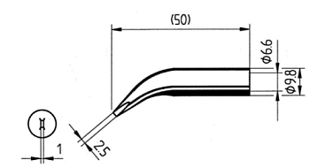 Жало паяльное d0832WD DJE