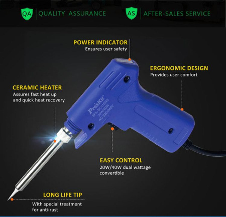 Паяльник-пистолет 8PK-SC116NB Pro'skit
