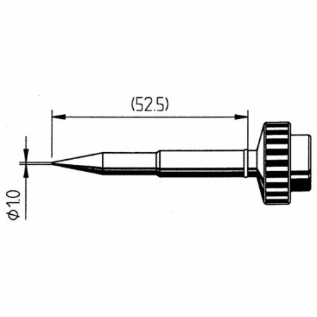 Жало паяльное 612BDLF для Tech Tool Ersa