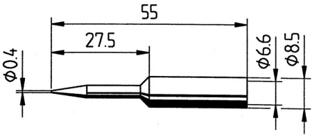 Жало паяльное 832UDLF Ersa