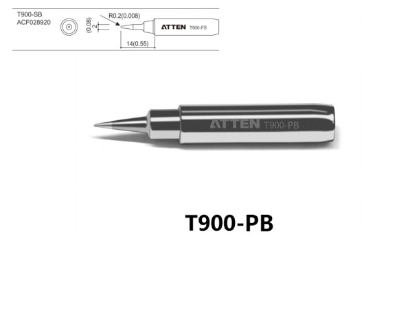 Жало паяльное T900-PB ATTEN