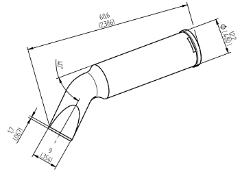 Насадка 242SDLF90 для i-Tool HP Ersa