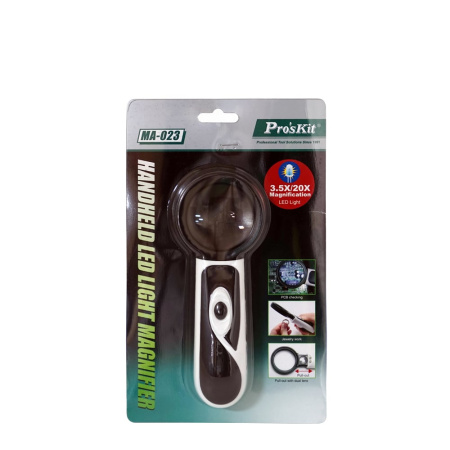 Лупа с подсветкой MA-023, Pro'skit