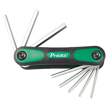 Набор шестигранных ключей HW-121M Pro'skit