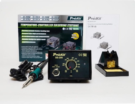 Станция паяльная аналоговая SS-206B Pro'skit