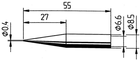 Жало паяльное 842UDLF Ersa