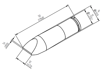 Насадка 242CDLF120 для i-Tool HP Ersa
