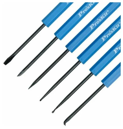 Набор инструментов для пайки DP-3616, 6шт, Pro'skit