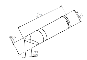 Насадка 242CDLF109A для i-Tool HP Ersa