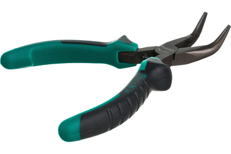 Длинногубцы изогнутые Pro'skit PM-755, 128 мм