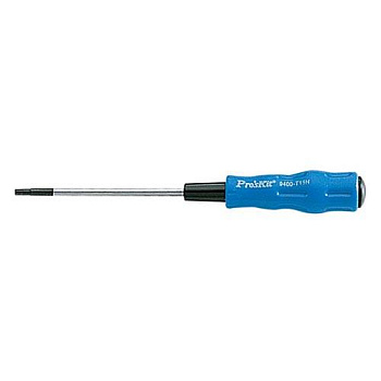 Отвертка Torx 89400-T15H, звезда с отверстием Т15Hх80мм, длина 165мм, Pro'sKit