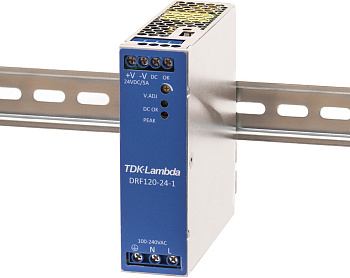 DRF120-24-1 AC/DC Блок питания на DIN-рейку, 24В/120 Вт, TDK-Lambda