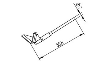 Насадки 452QDLF200 (422QD4) для Chip Tool, пара, Ersa