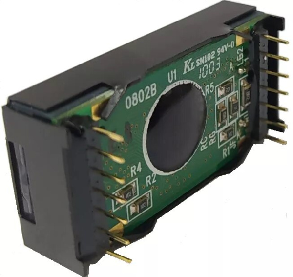 Символьный ЖКИ BC-0802B-YRNCH$ Bolymin