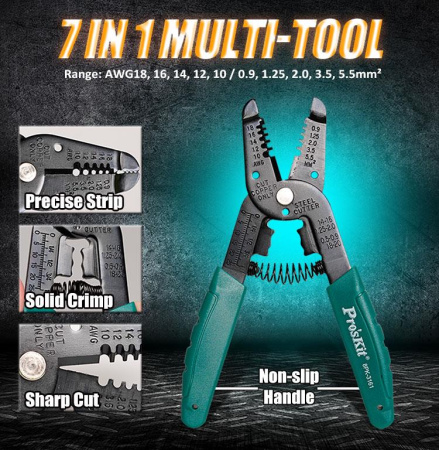 Набор инструмента PK-710KB Pro'skit