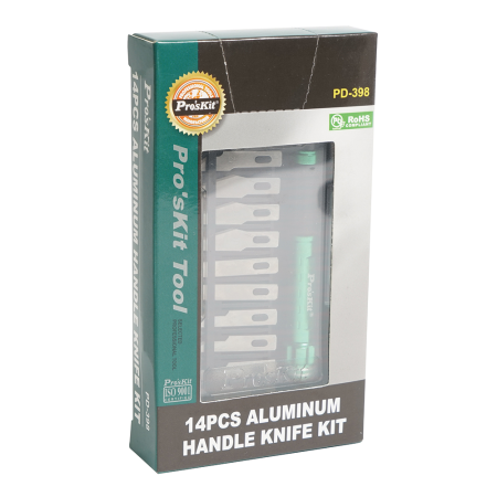 Нож-скальпель PD-398 с набором лезвий, Pro'skit