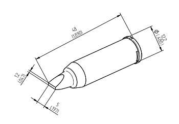 Насадка 242CDLF50 для i-Tool HP Ersa