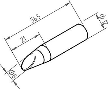 Жало паяльное 852GD
